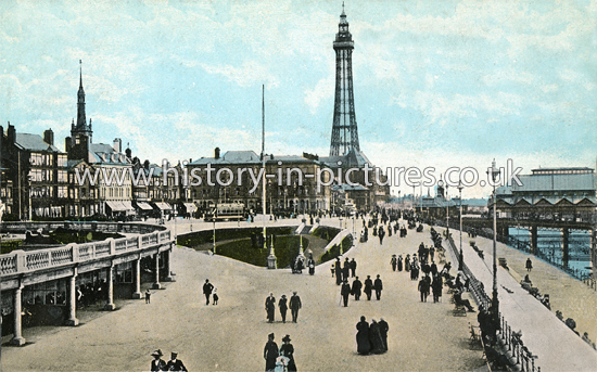 Princess Parade, Blackpool, Lancashire. c.1917